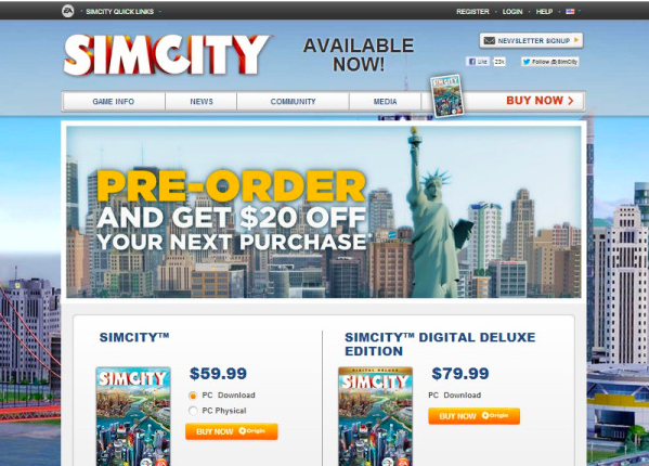 optimizely sim city prelaunch