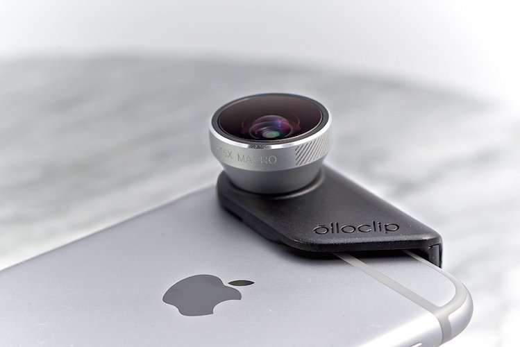 Olloclip 4-IN-1 Photo Lens for iPhone 6/6 Plus brings macro, fish eye and wide angle photography to your phone
