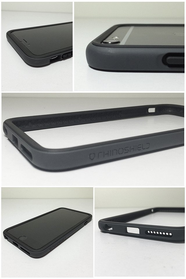 RHINOSHIELD Crash Guard is an ultra light, ultra tough bumper case for iPhone 5/6/6+